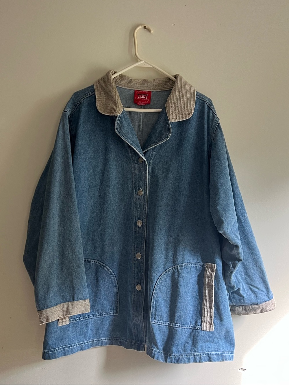 VINTAGE VENEZIA DENIM CHORE COAT 18/20 XXL 1X